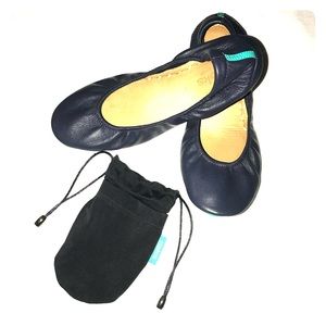 Barely worn Navy Tieks